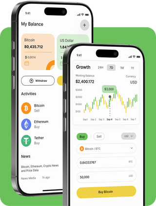 Falcon Waardholt trading platform with live market data